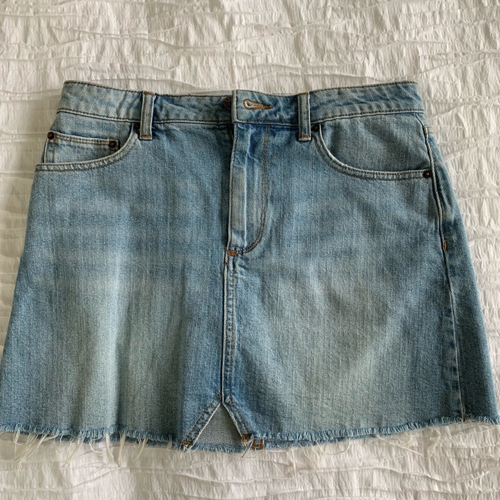 BDG Urban Outfitters Jean Mini Skirt (M)